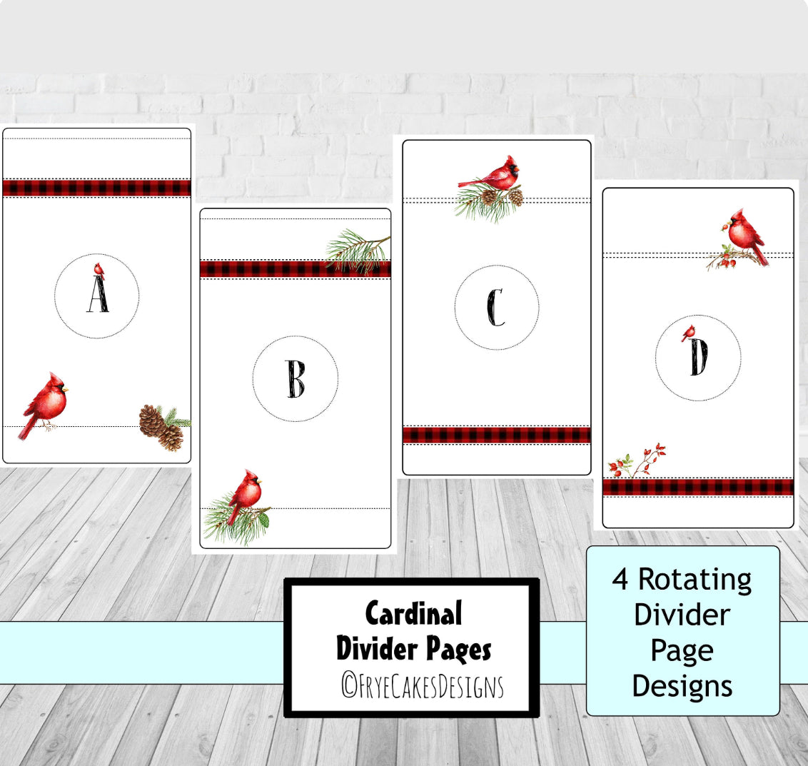 Password Organizer - Cardinal Design