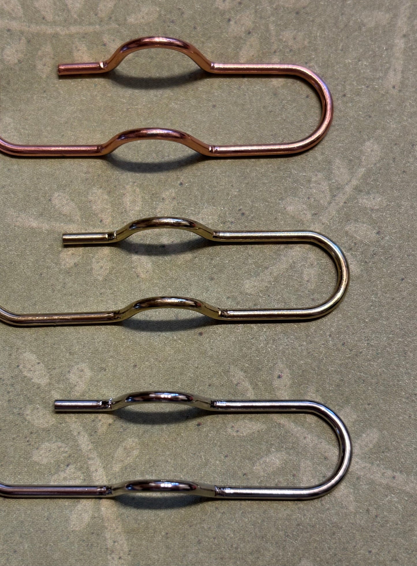 Large Metal Pen/Pencil Holder for Appointment Books, Planners, Etc.