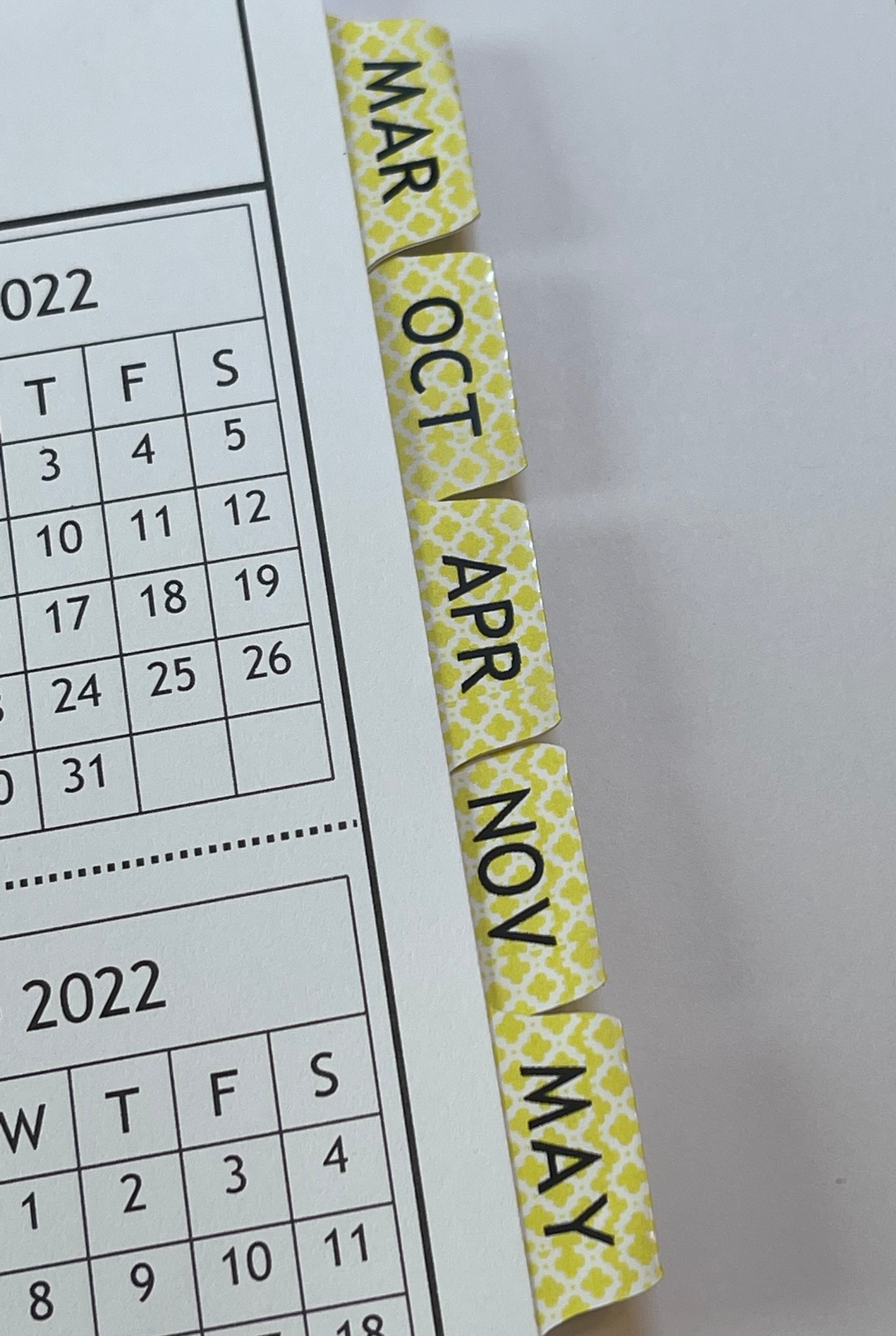 BOHO YELLOW DESIGN - 12 Month Dated Appointment Book With Business Organizer/Planner + UPGRADE OPTIONS