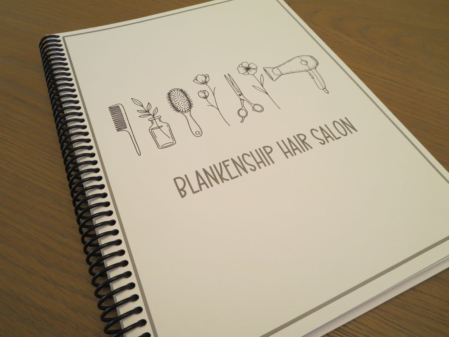 SIMPLE STYLIST TOOLS DESIGN - 12 Month Dated Appointment Book With Business Organizer/Planner + UPGRADE OPTIONS
