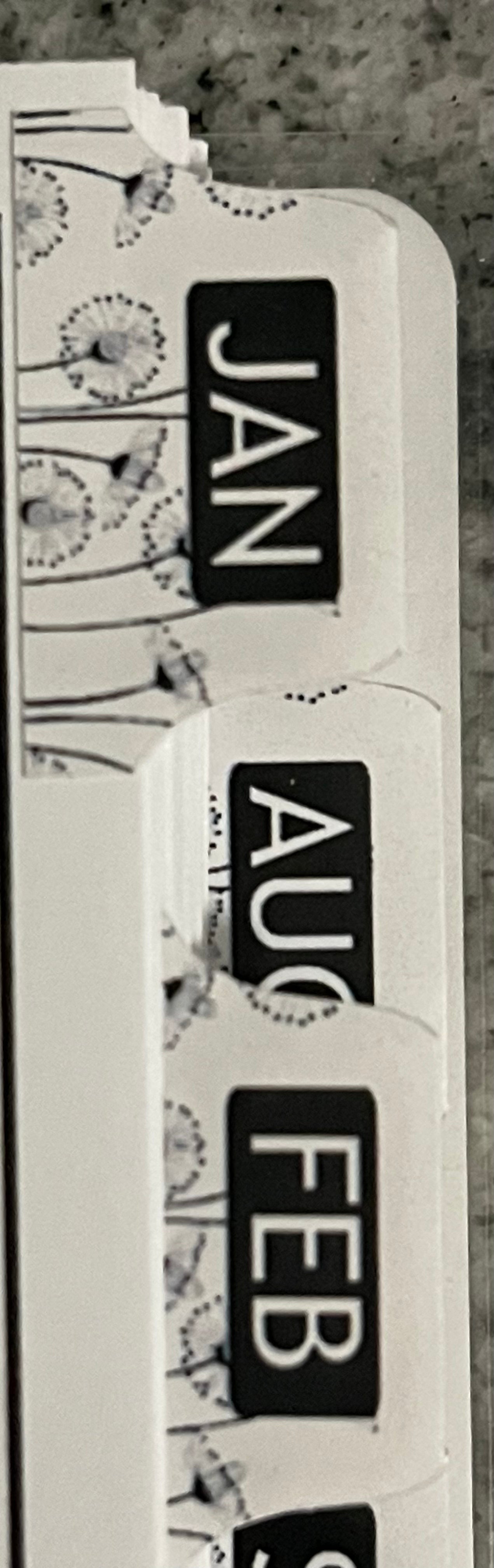 FUNKY FLOWERS DESIGN- Standard 12 Month Appointment Book - Start Any Month - 3 Sizes with Optional Income & Expenses Tracking