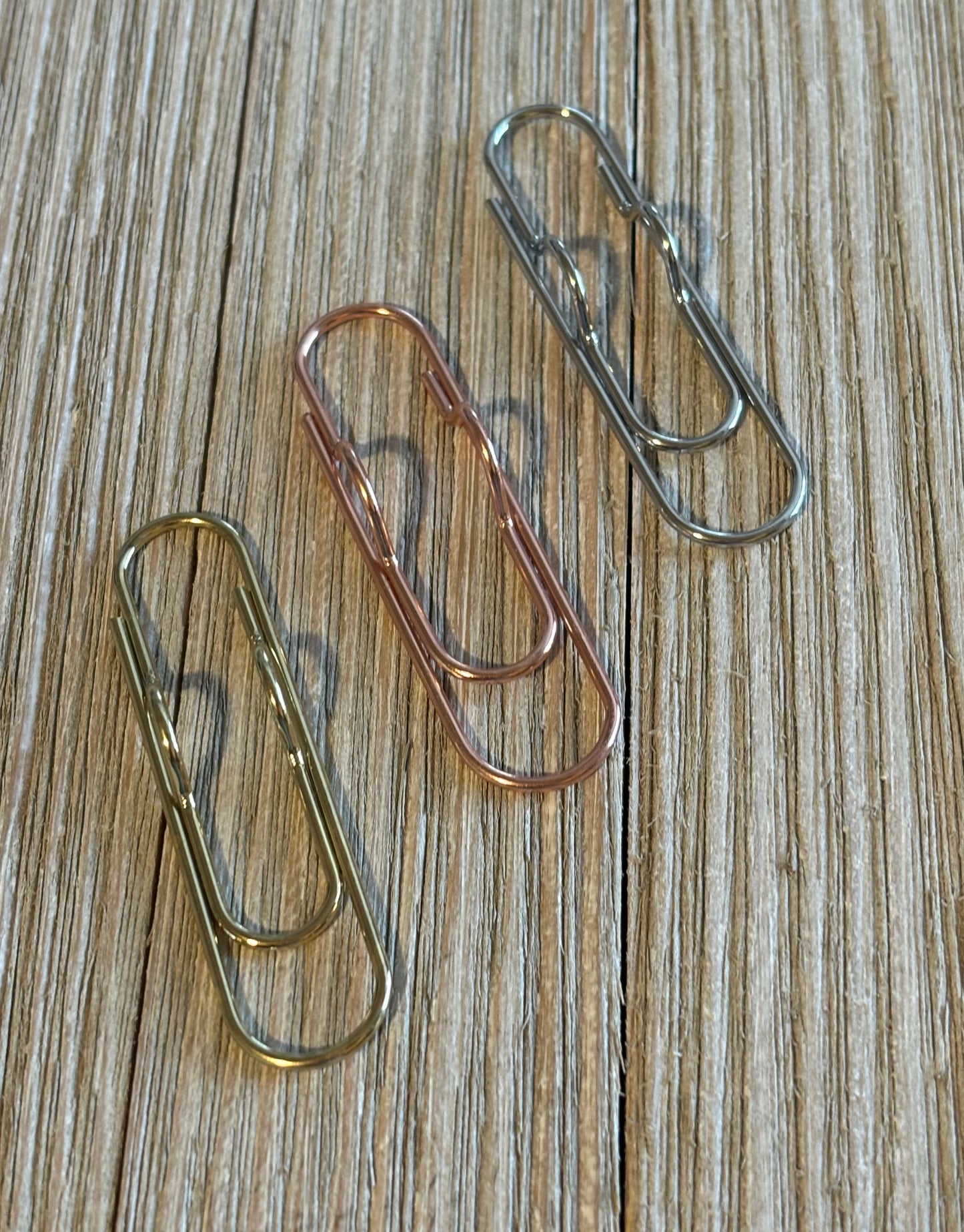 Large Metal Pen/Pencil Holder for Appointment Books, Planners, Etc.