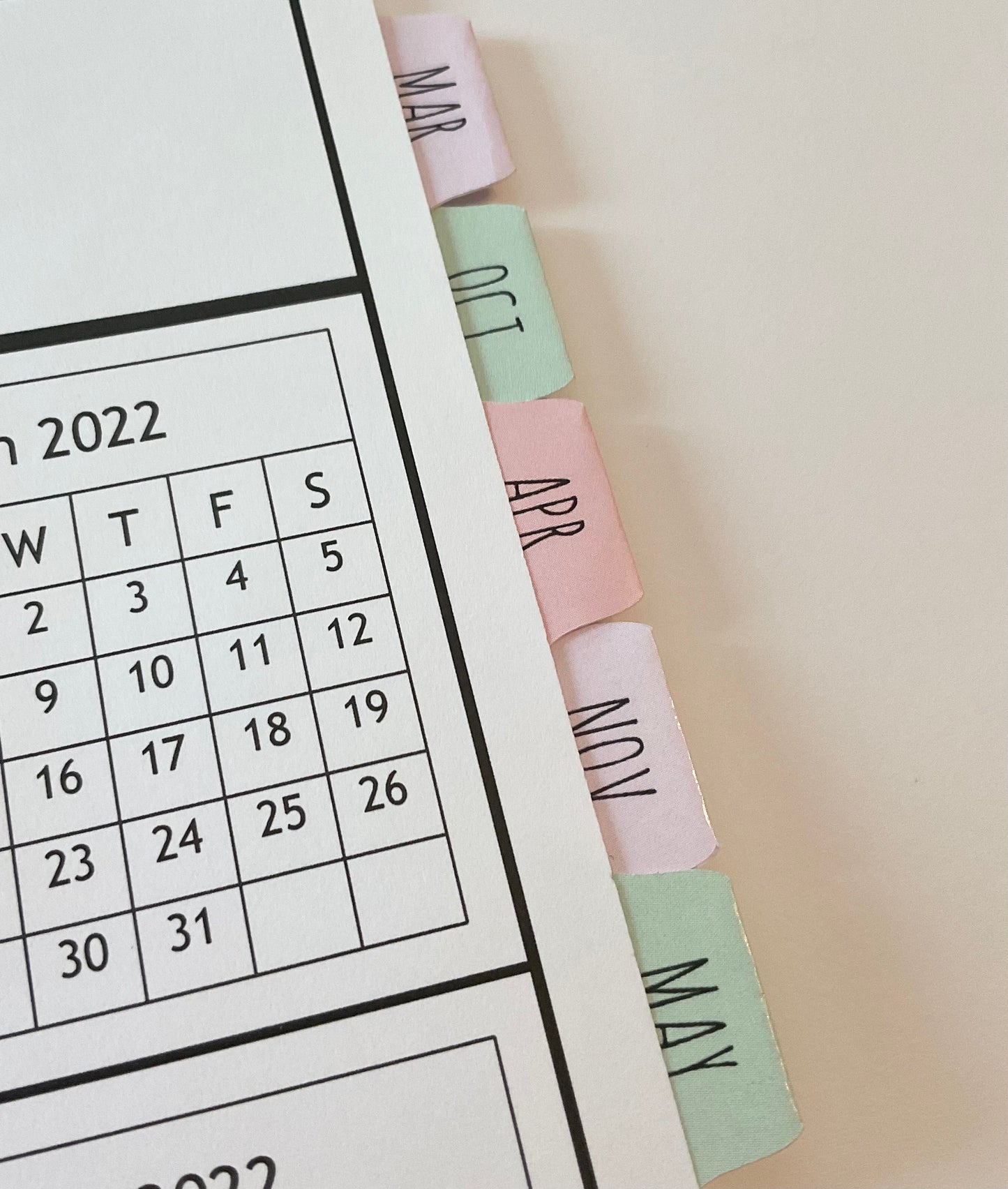 FLORAL POLISH BOTTLE DESIGN - Standard 12 Month Appointment Book - Start Any Month - 3 Sizes with Optional Income & Expenses Tracking