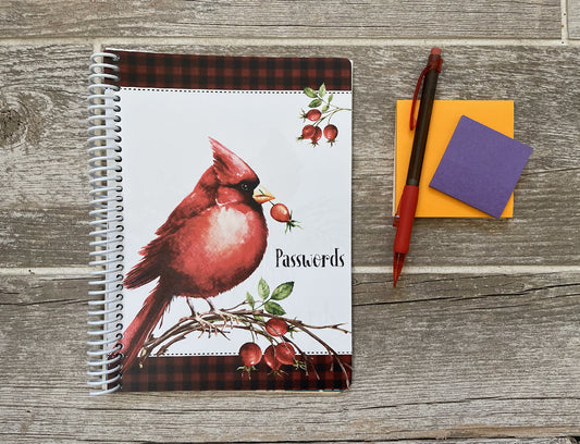 Password Organizer - Cardinal Design