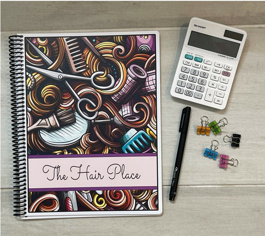 CARI DESIGN - Standard 12 Month Appointment Book - Start Any Month - 3 Sizes with Optional Income & Expenses Tracking