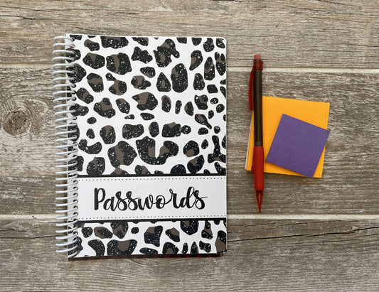 Password Organizer - Cheetah Design