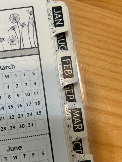 FUNKY FLOWERS DESIGN - 12 Month Dated Appointment Book With Business Organizer/Planner + UPGRADE OPTIONS