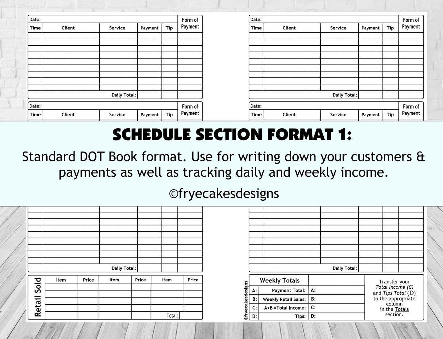 Premium Dot Business Organizer with 3 Ring Binder