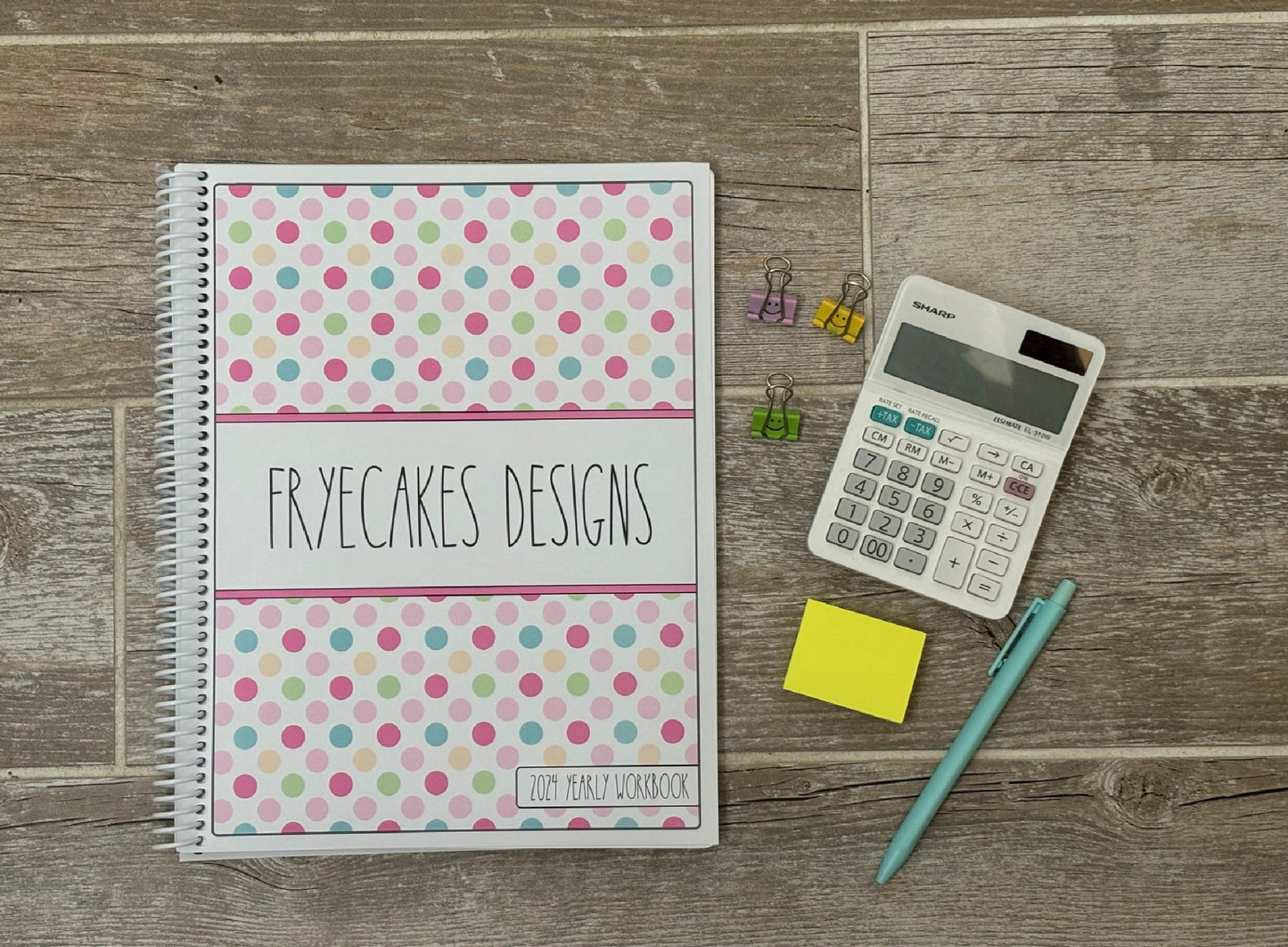 2026 Large ULTIMATE EDITION Spiral Bound Yearly Business Tracker