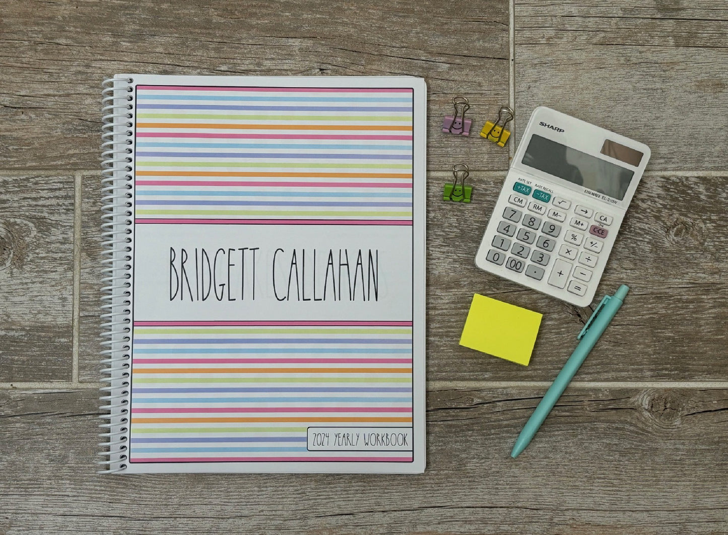 2026 Large ULTIMATE EDITION Spiral Bound Yearly Business Tracker