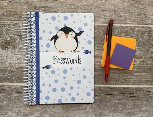 Password Organizer - Penguins Design