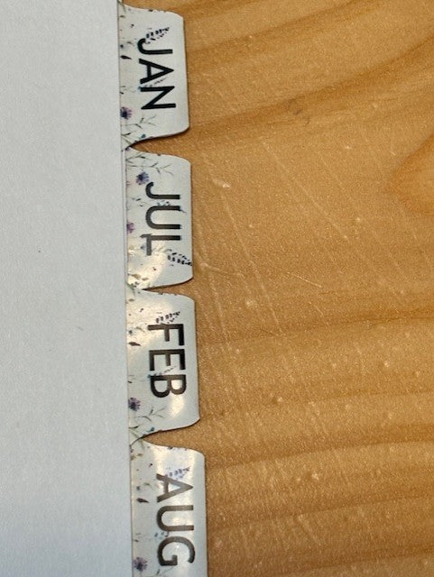 SHE WORKS WILLINGLY WITH HER HANDS DESIGN- Standard 12 Month Appointment Book - Start Any Month - 3 Sizes with Optional Income & Expenses Tracking