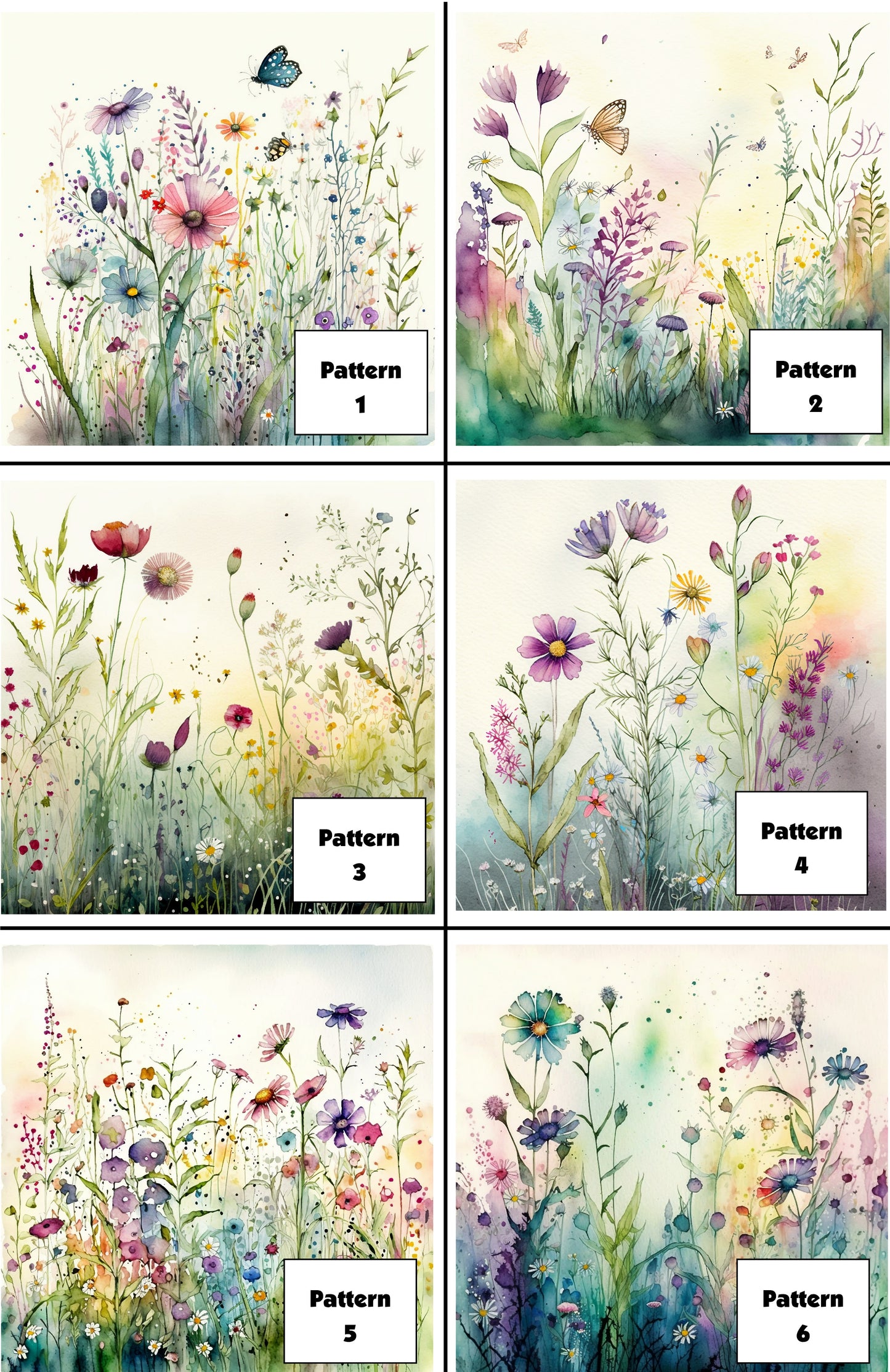 SPRING FLOWERS DESIGN - 6 COVERS TO CHOOSE FROM - Standard 12 Month Appointment Book - Start Any Month - 3 Sizes with Optional Income & Expenses Tracking