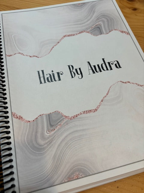 WHITE MARBLE DESIGN - Standard 12 Month Appointment Book - Start Any Month - 3 Sizes with Optional Income & Expenses Tracking